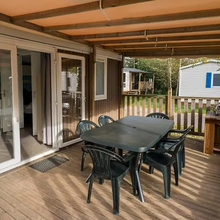 Camping Mobil Avec Terrasse Au à Granges-aumontzey - Api-1-52-299 Barbey-Seroux