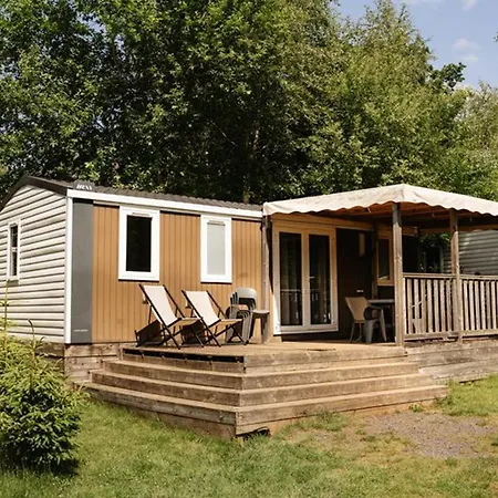 Mobil Avec Terrasse Au à Granges-aumontzey - Api-1-52-299 Camping *