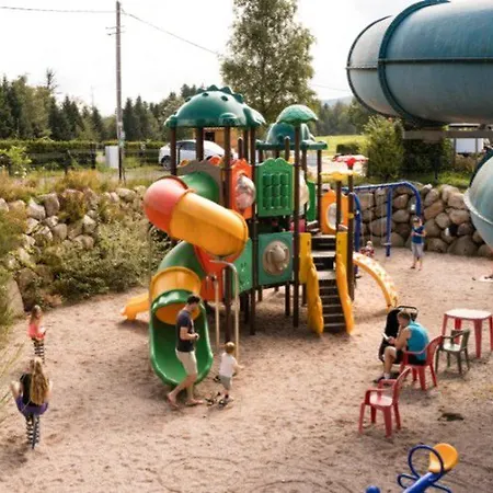 Mobil Avec Terrasse Au à Granges-aumontzey - Api-1-52-299 Camping Barbey-Seroux