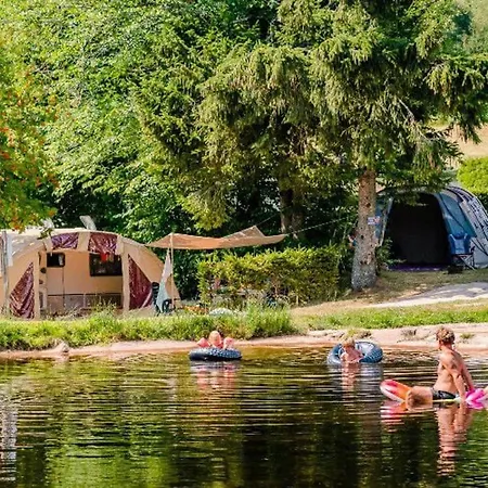 Mobil Avec Terrasse Au à Granges-aumontzey - Api-1-52-299 Camping Barbey-Seroux