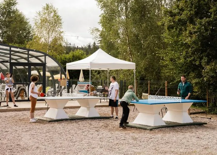 Mobil Avec Terrasse Au A - Api-1-52-299 Kamp alanı